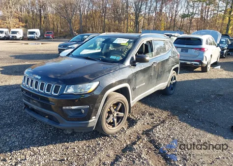 2019 Jeep Compass Latitude 4X4 из США, поврежденный, VIN 3C4NJDBB4KT768109